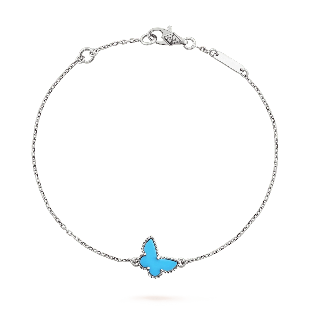 [⭐Spark]BUTTERFLY TURQUOISE BUTTERFLY BRACELET SILVER