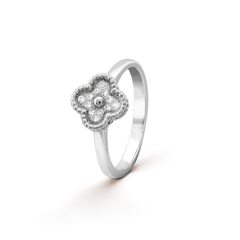 [⭐Spark]CLOVER DIAMOND RING