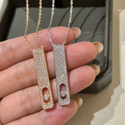 [⭐Spark]MY FIRST DIAMOND PAVED NECKLACE
