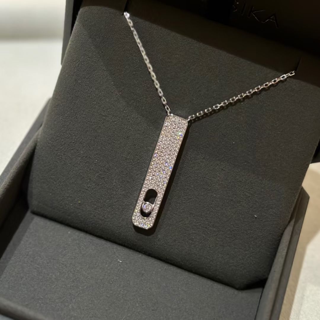 [⭐Spark]MY FIRST DIAMOND PAVED NECKLACE