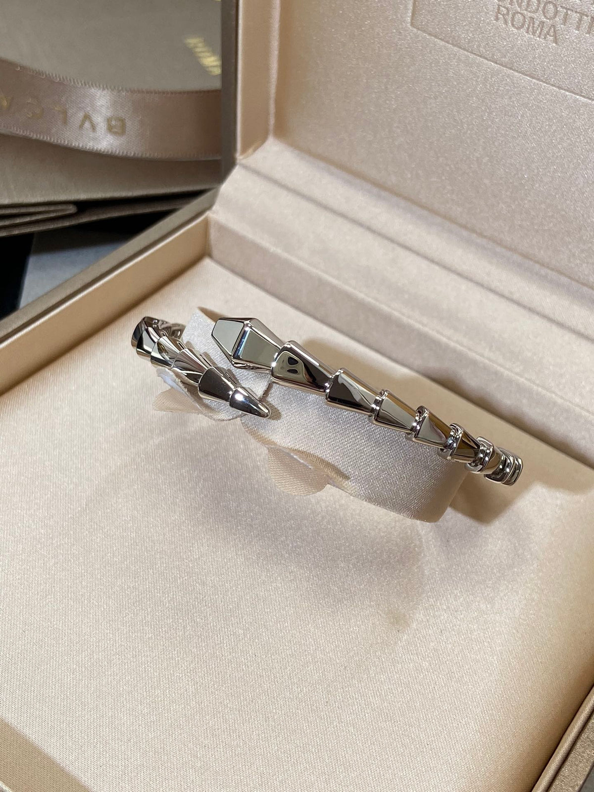 [⭐Spark]SERPENTI VIPER SILVER BRACELET