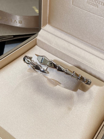 [⭐Spark]SERPENTI VIPER SILVER BRACELET