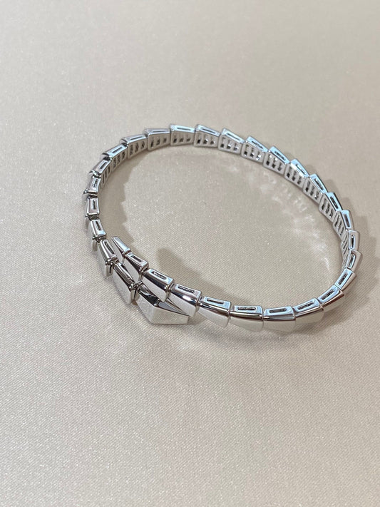 [⭐Spark]SERPENTI VIPER SILVER BRACELET