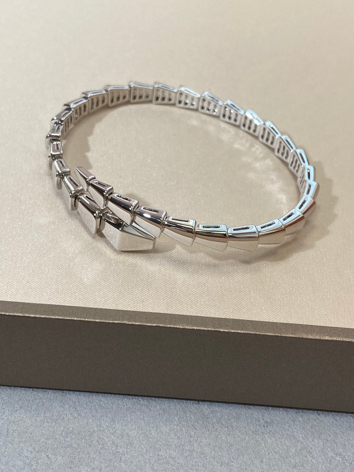[⭐Spark]SERPENTI VIPER SILVER BRACELET