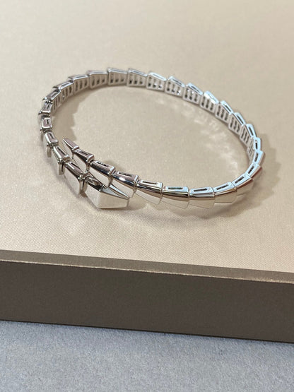 [⭐Spark]SERPENTI VIPER SILVER BRACELET