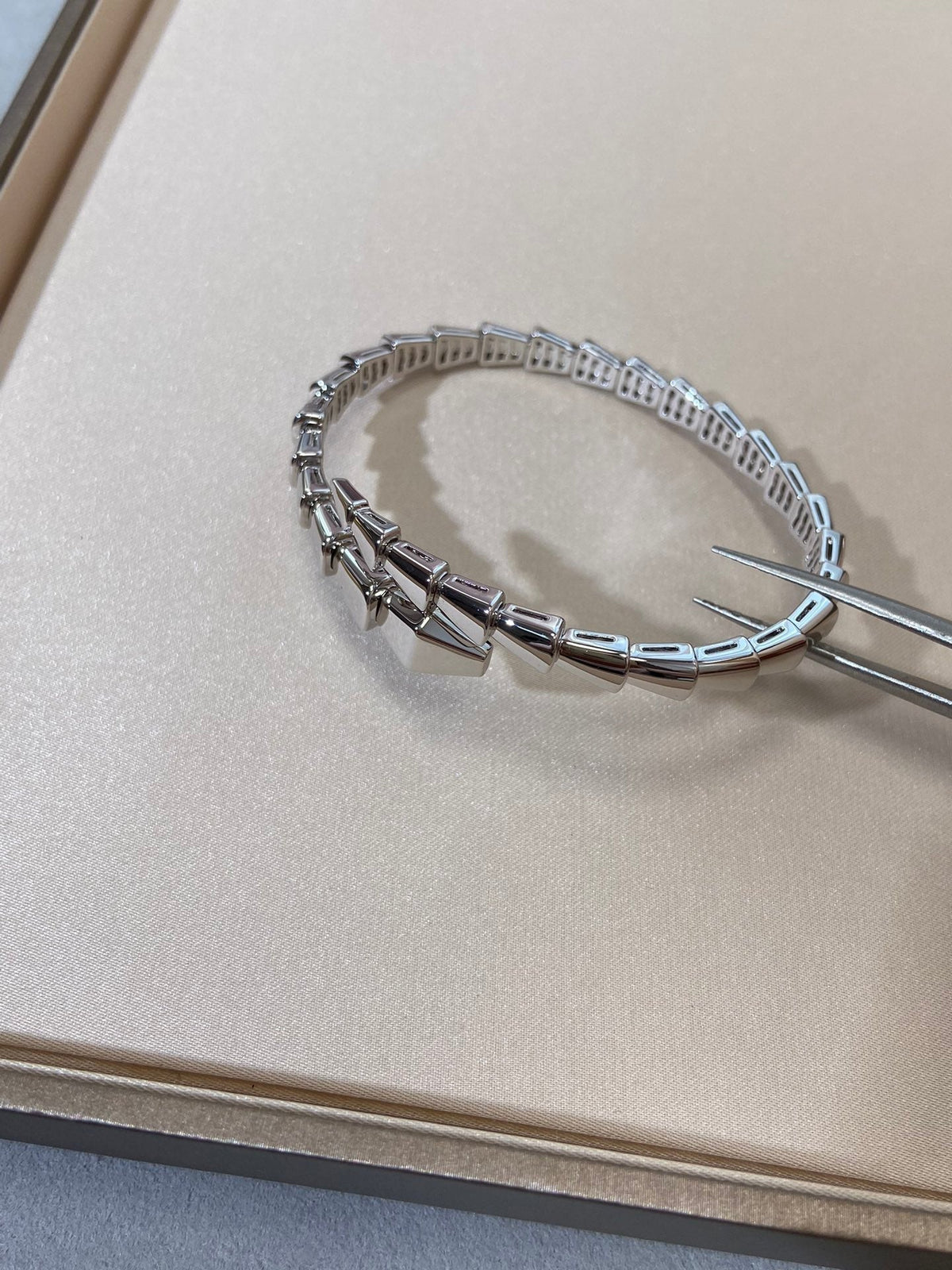 [⭐Spark]SERPENTI VIPER SILVER BRACELET
