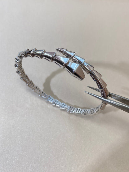[⭐Spark]SERPENTI VIPER SILVER BRACELET