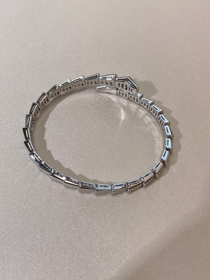 [⭐Spark]SERPENTI VIPER SILVER BRACELET