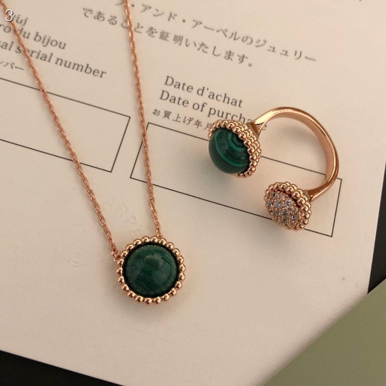 [⭐Spark]PERLEE COULEURS DIAMOND ROSE GOLD BETWEEN THE FINGER RING