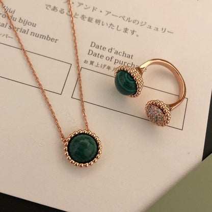 [⭐Spark]PERLEE COULEURS DIAMOND ROSE GOLD BETWEEN THE FINGER RING