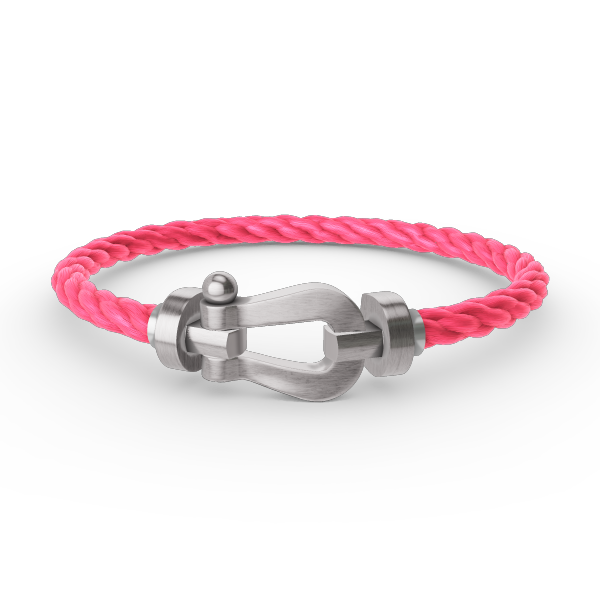 [⭐Spark]FORCE LARGE HORSESHOE NO DIAMOND BRACELET SILVER
