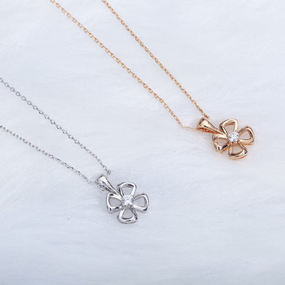 [⭐Spark]FIOREVER NECKLACE DIAMOND CENTER