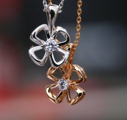 [⭐Spark]FIOREVER NECKLACE DIAMOND CENTER