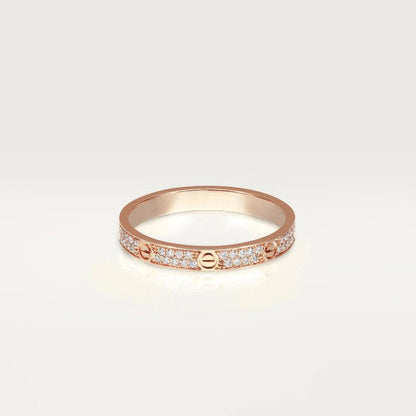 [⭐Spark]LOVE RING 2.65MM DIAMOND