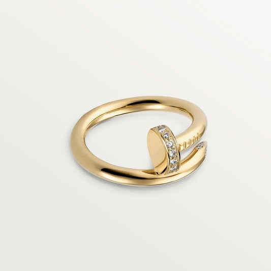 [⭐Spark]JUSTE RING 2.65MM GOLD DIAMOND